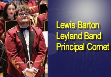 Lewis Barton is Leyland Band’s new Principal Cornet