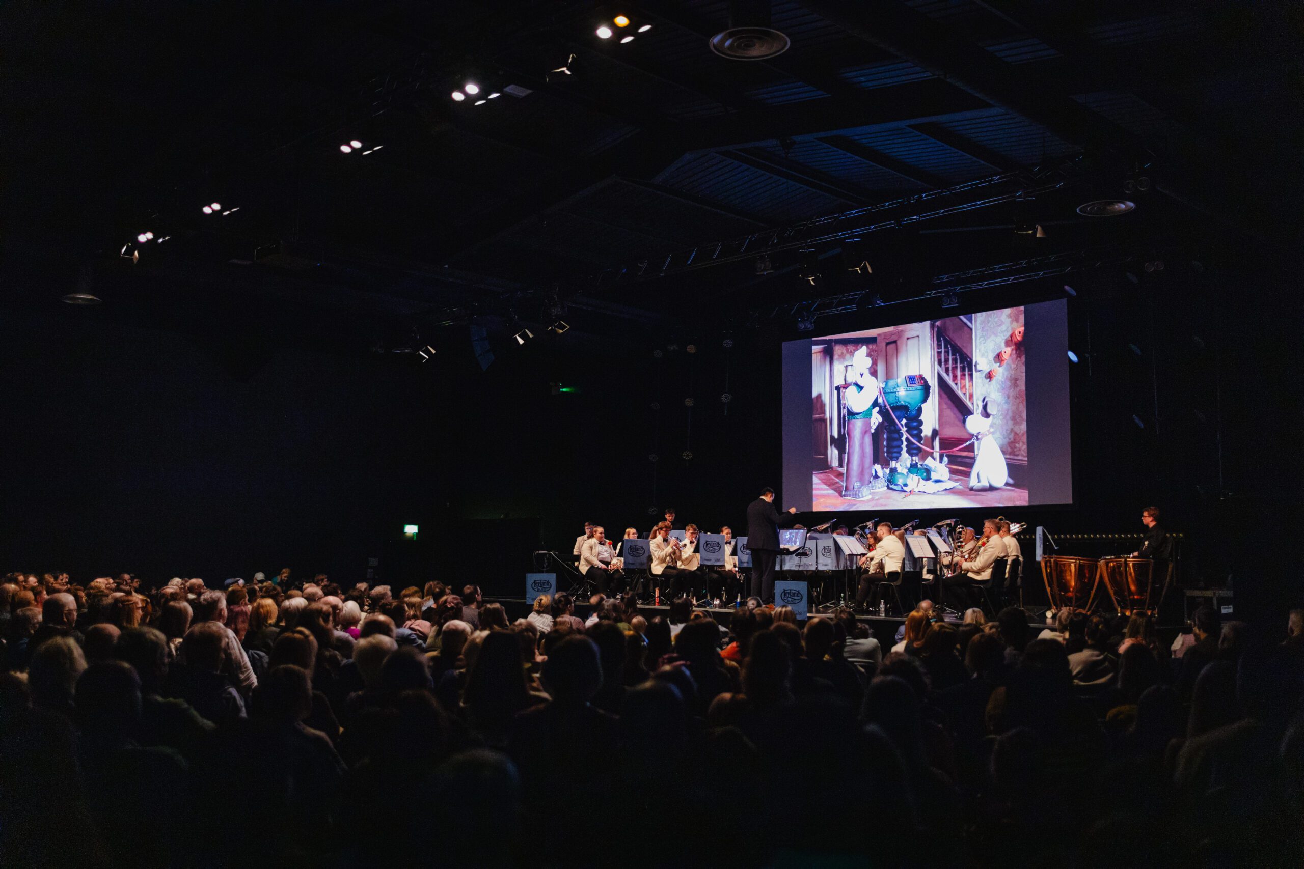 Leyland Band performing Film in Concert