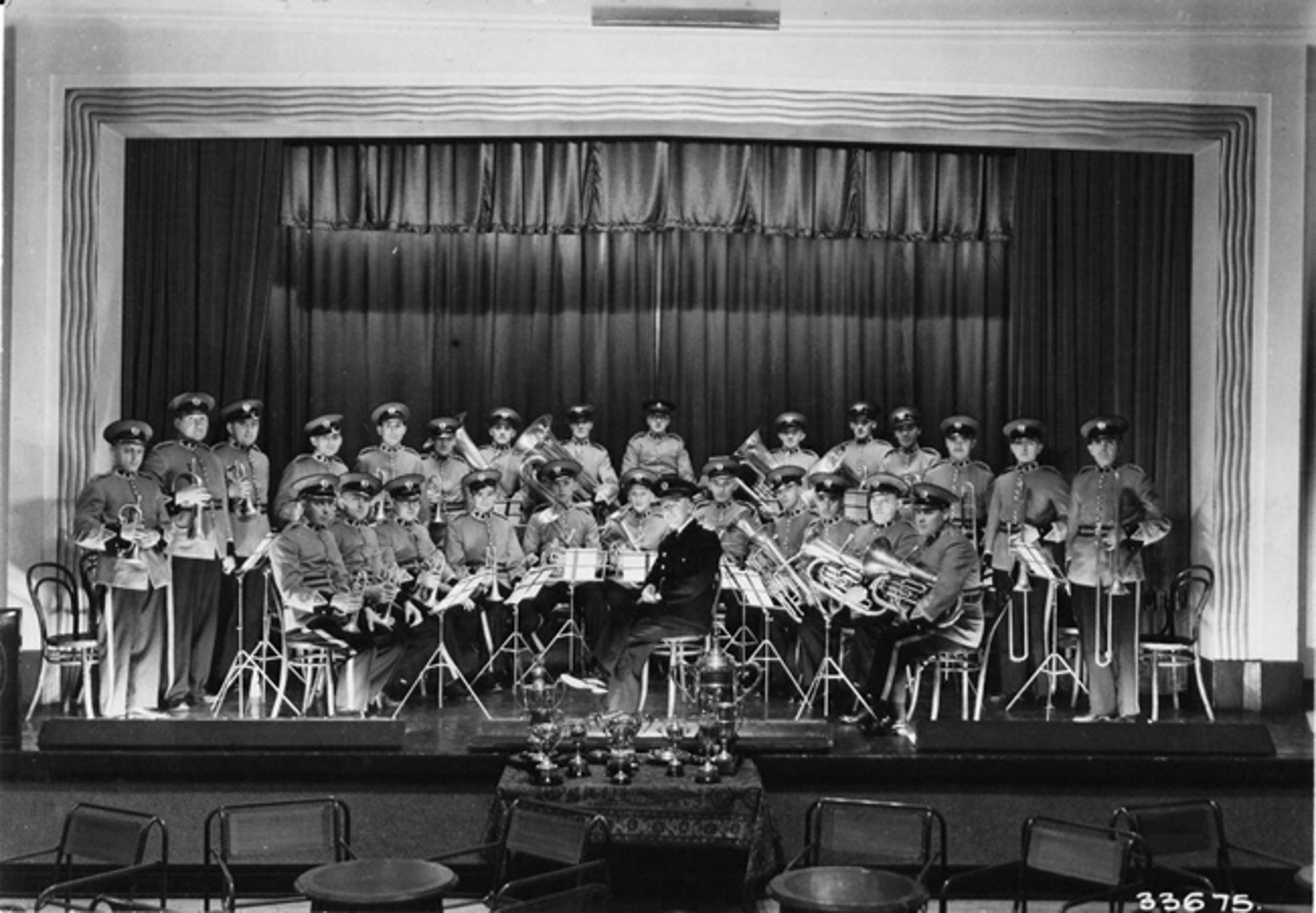 Leyland Band in 1950