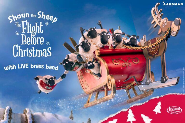 Shaun the Sheep: The Flight Before Christmas – with LIVE Brass Band
